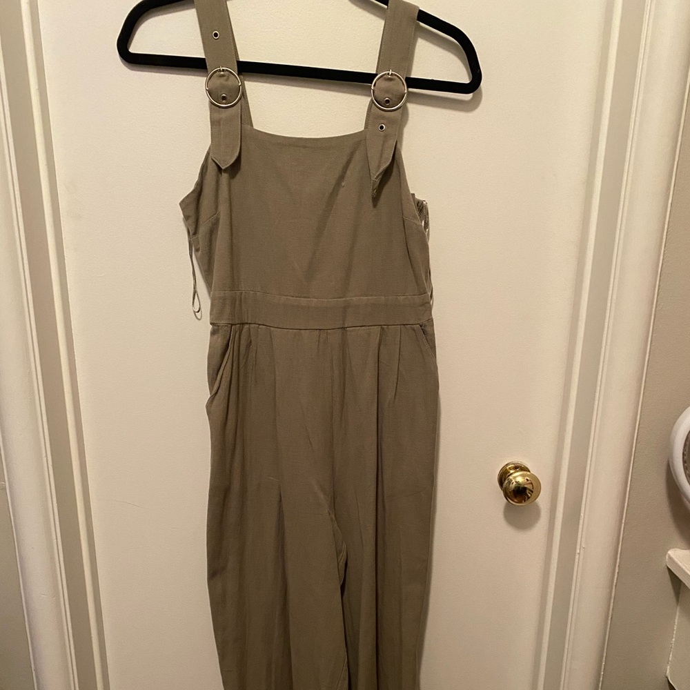 army green bodysuit
